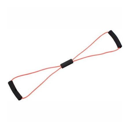 Fabrication Enterprises CanDo BowTie Tubing Exerciser, Red, 30" 1348751